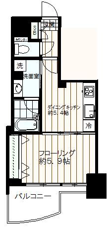物件間取り