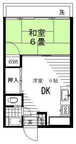 物件間取り